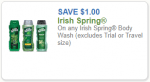 CVS: Irish Spring Body Wash Only $1.32!