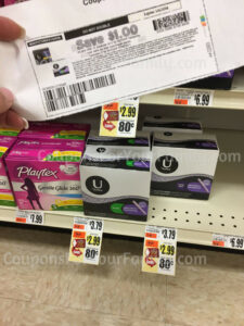 Tops U By Kotex Security Tampons Only 0 99