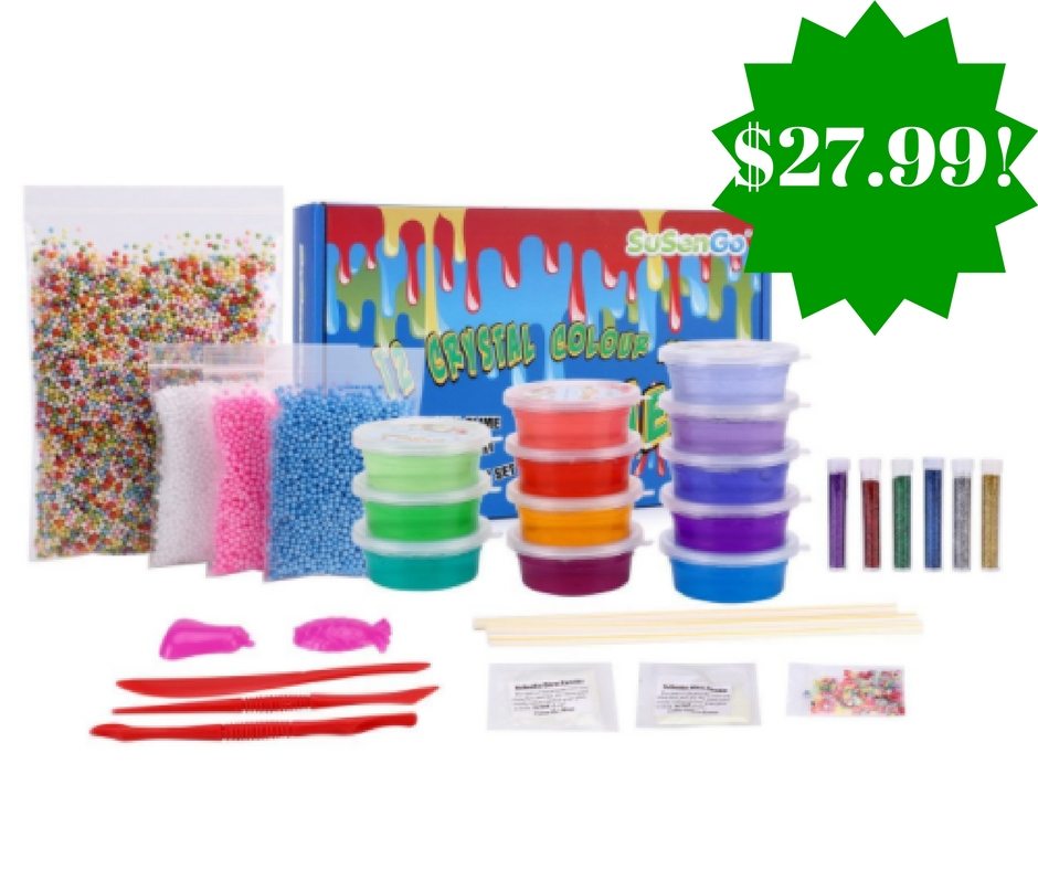 Amazon: SuSenGo Super Slime Kit Only $27.99 Shipped (Reg. $50) 