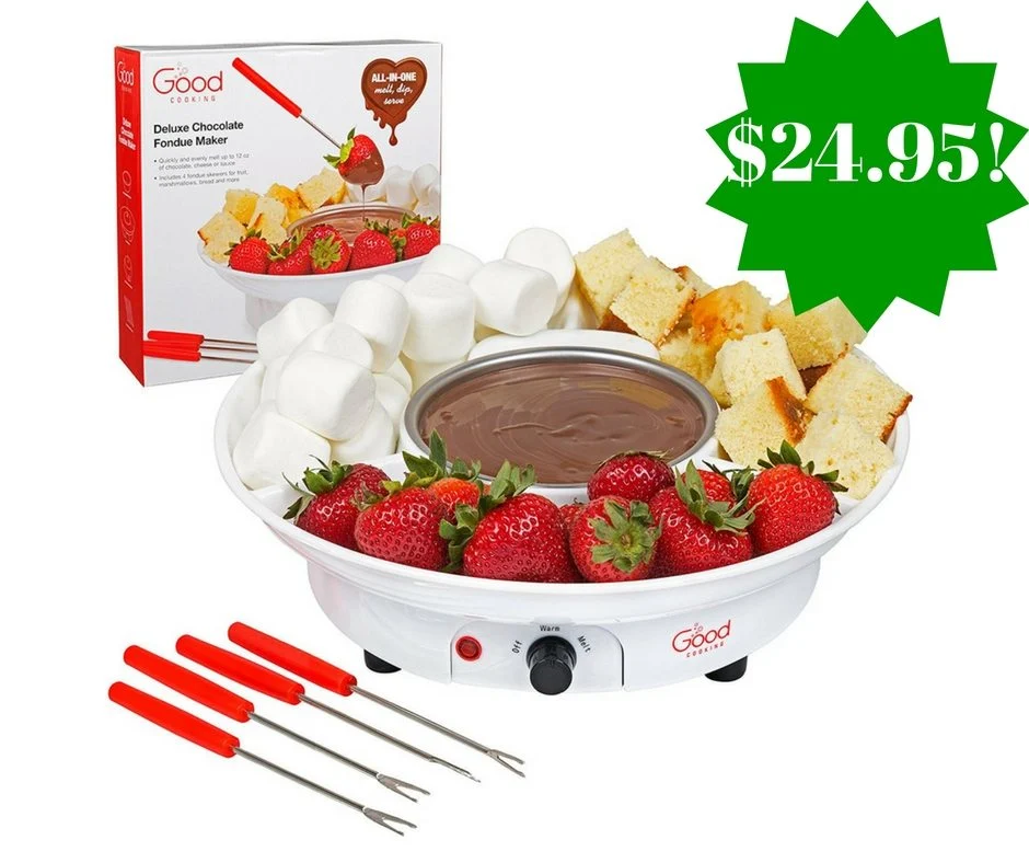 Amazon: Chocolate Fondue Maker Only $24.95 (Reg. $35) Amazon: Chocolate Fondue Maker Only $24.95 (Reg. $35)