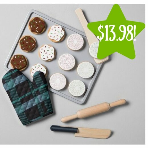 Target Wooden Toy Cookie Baking Set Only 13.98 (Reg. 20)