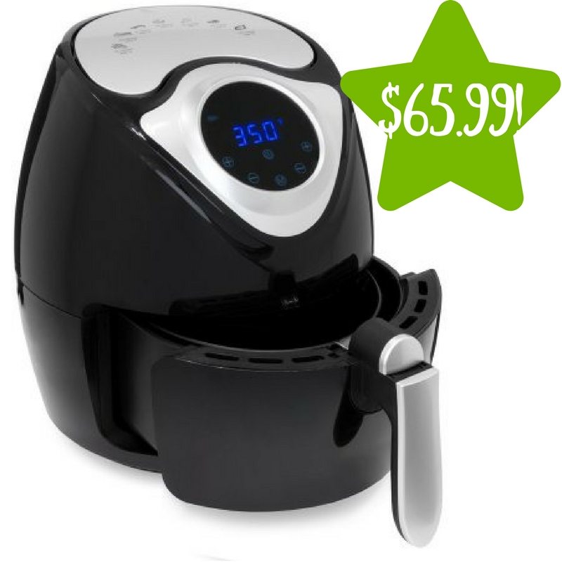 Walmart: 2.7qt Non-Stick LCD Electric Air Fryer Only $65.99 (Reg. $180) 