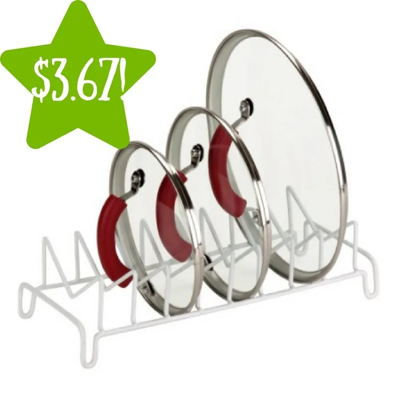 Walmart: Honey Can Do Lid Rack Only $3.67 (Reg. $7.27)  Walmart: Honey Can Do Lid Rack Only $3.67 (Reg. $7.27)