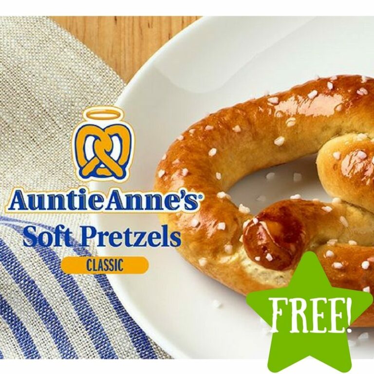 FREE Pretzels at Auntie Anne's (March 3rd Only)