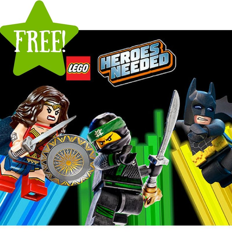 FREE LEGO Heroes Mask at Toys R Us (2/10 Only)