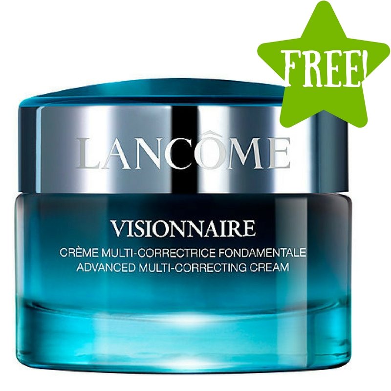 FREE Lancome Visionnaire Advanced Multi-Correcting Cream Sample