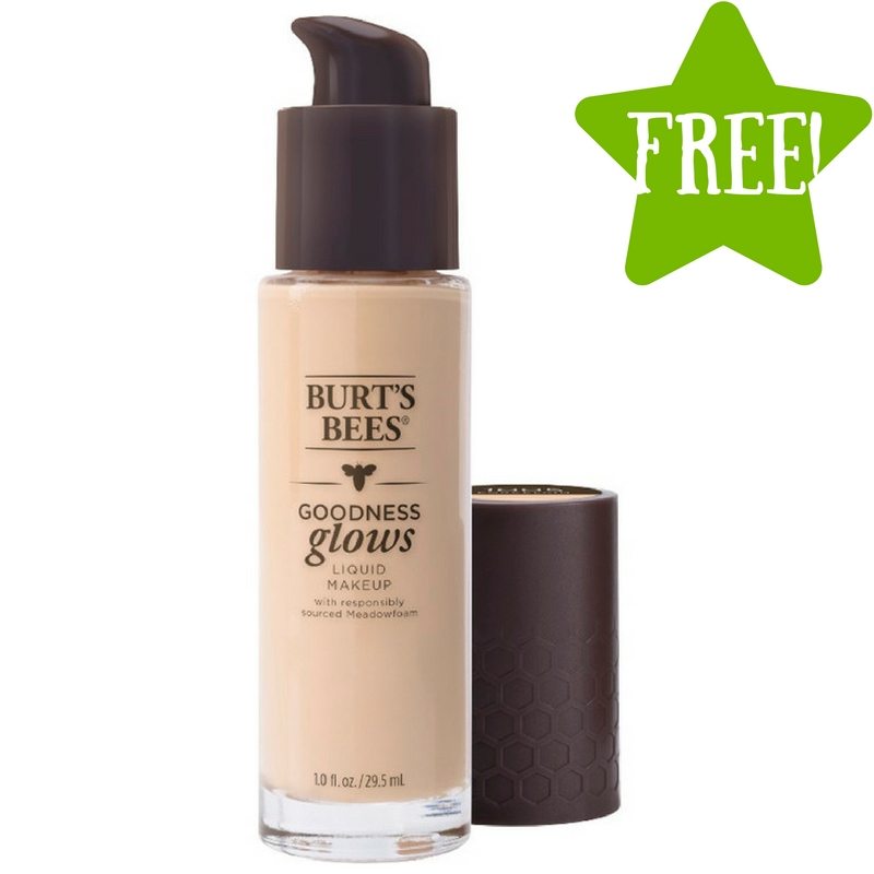 FREE Burt's Bees Goodness Glows Liquid Foundation 