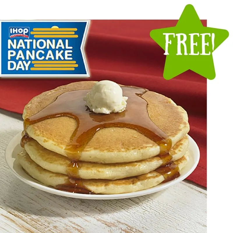 FREE Short Stack of Pancakes at IHOP