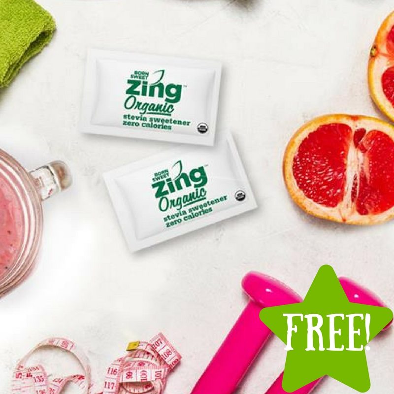 FREE Born Sweet Zing Organic Stevia Sample