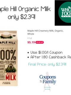 Maple Hill Organic Milk