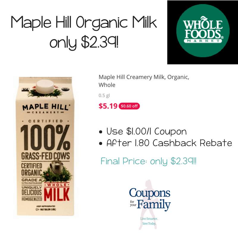 Maple Hill Organic Milk