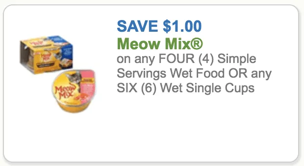meow mix coupon deal