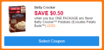 Wegmans: Betty Crocker Potatoes Only $0.19!