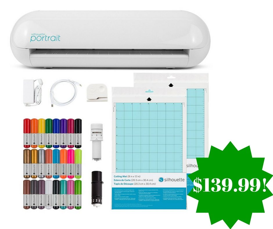 Amazon: Silhouette Portrait 2 Starter Bundle Only $139.99 (Reg. $270, Today Only) 