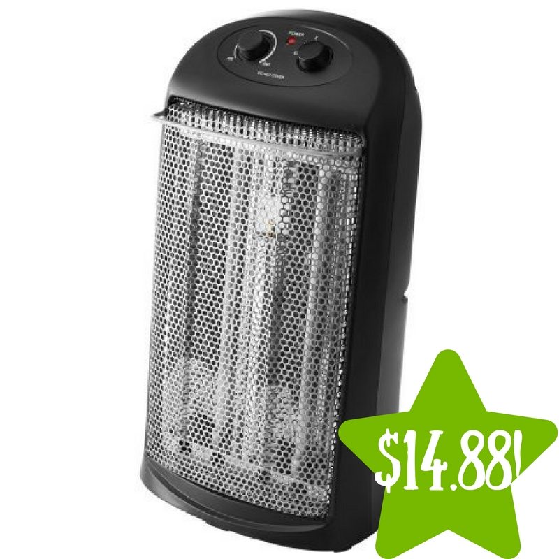 Walmart: Mainstays Quartz Electric Tower Space Heater Only $14.88 (Reg. $45)