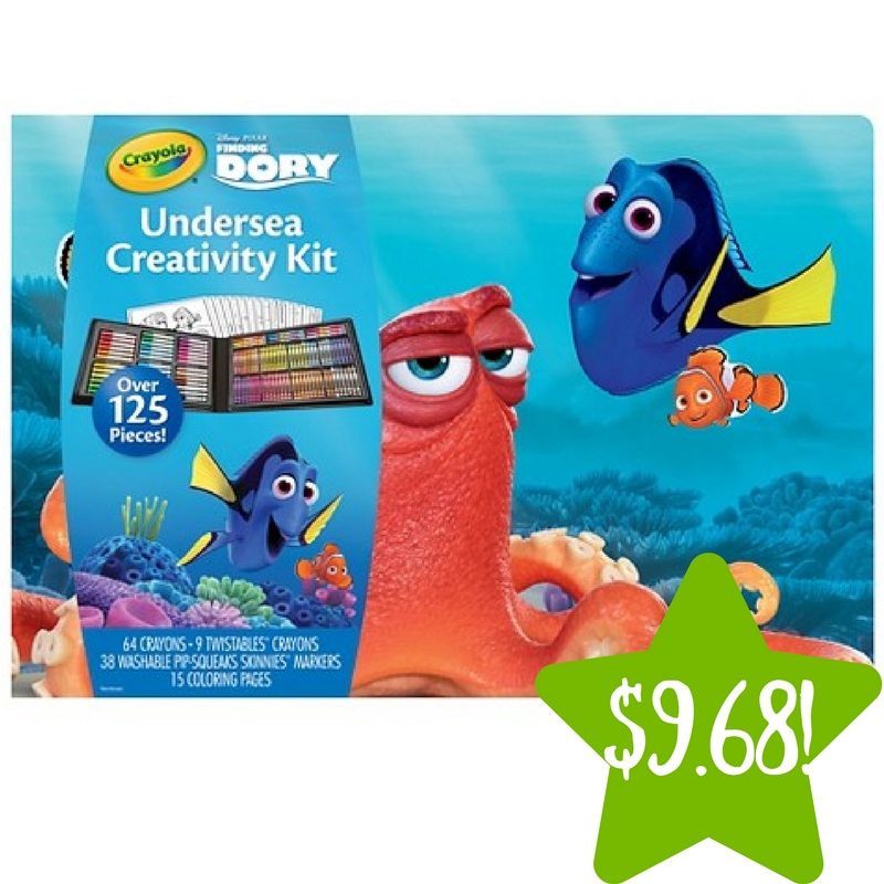 Target: Crayola Finding Dory Undersea Creativity Kit Only $9.68 (Reg. $19.36) 