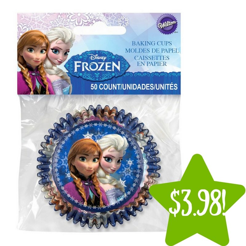 Target: Wilton Disney Frozen 50 Count Standard Baking Cup Liners Only $3.98 (Reg. $8) 