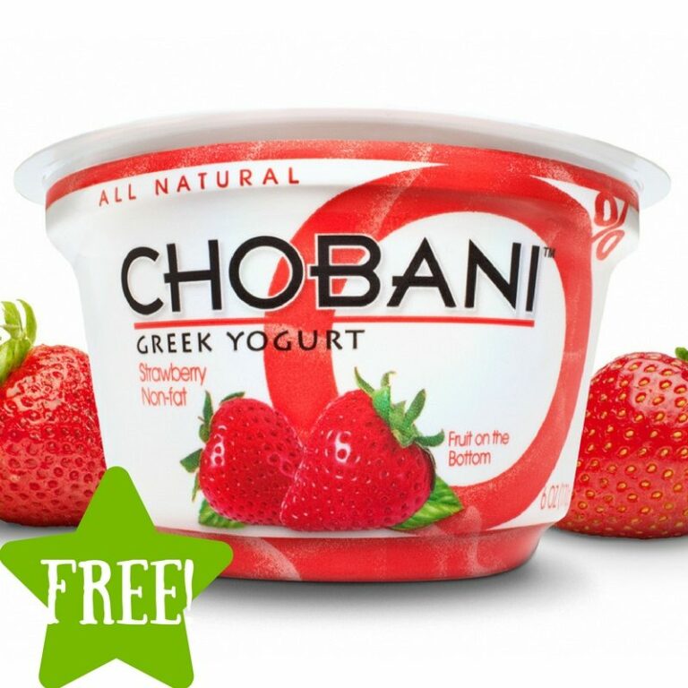 FREE Chobani Yogurt Coupon