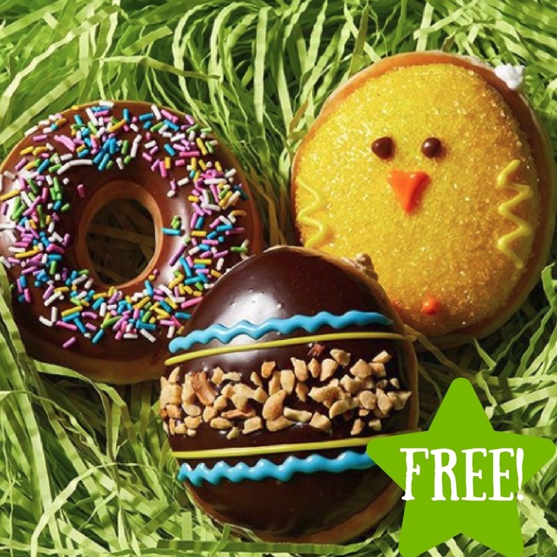 FREE Spring Doughnut at Krispy Kreme (Today Only) 
