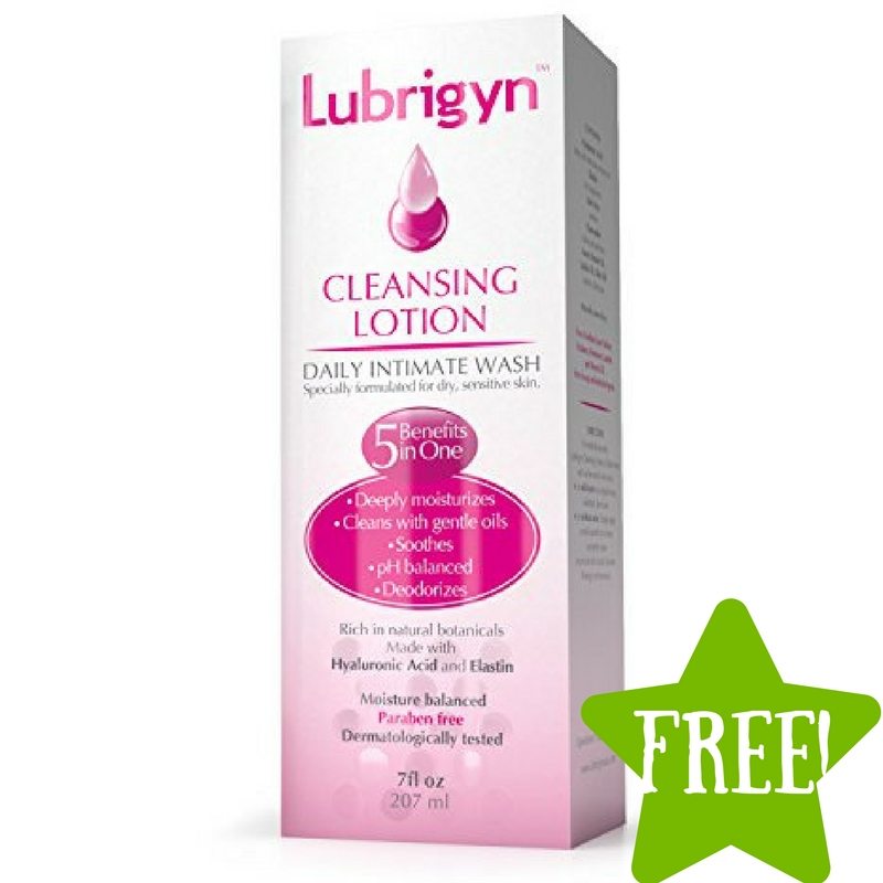 FREE Lubrigyn Cleansing Lotion Sample