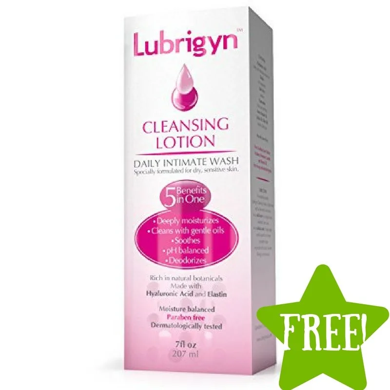FREE Lubrigyn Cleansing Lotion Sample FREE Lubrigyn Cleansing Lotion Sample