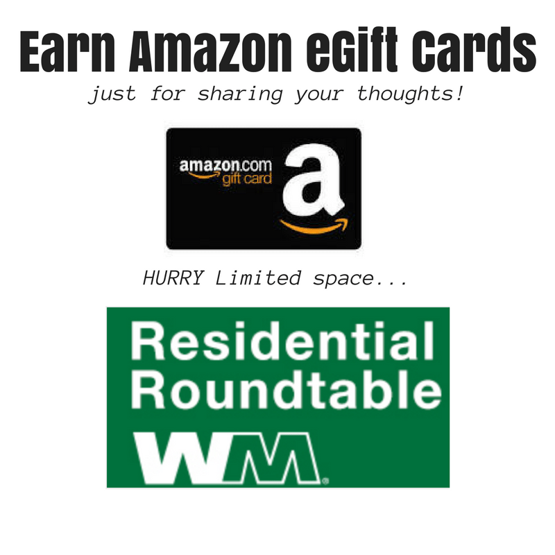Earn Amazon eGift Cards from Waste Management