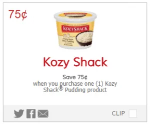 Wegmans: Kozy Shack Pudding Only $1.49!