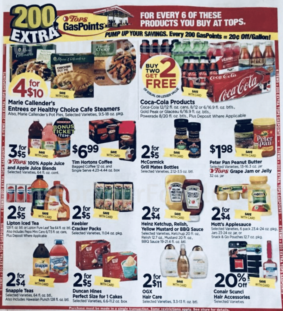 denises favorite deals at tops friendly markets 4 1 4 7 tops friendly market weekly sales flyer