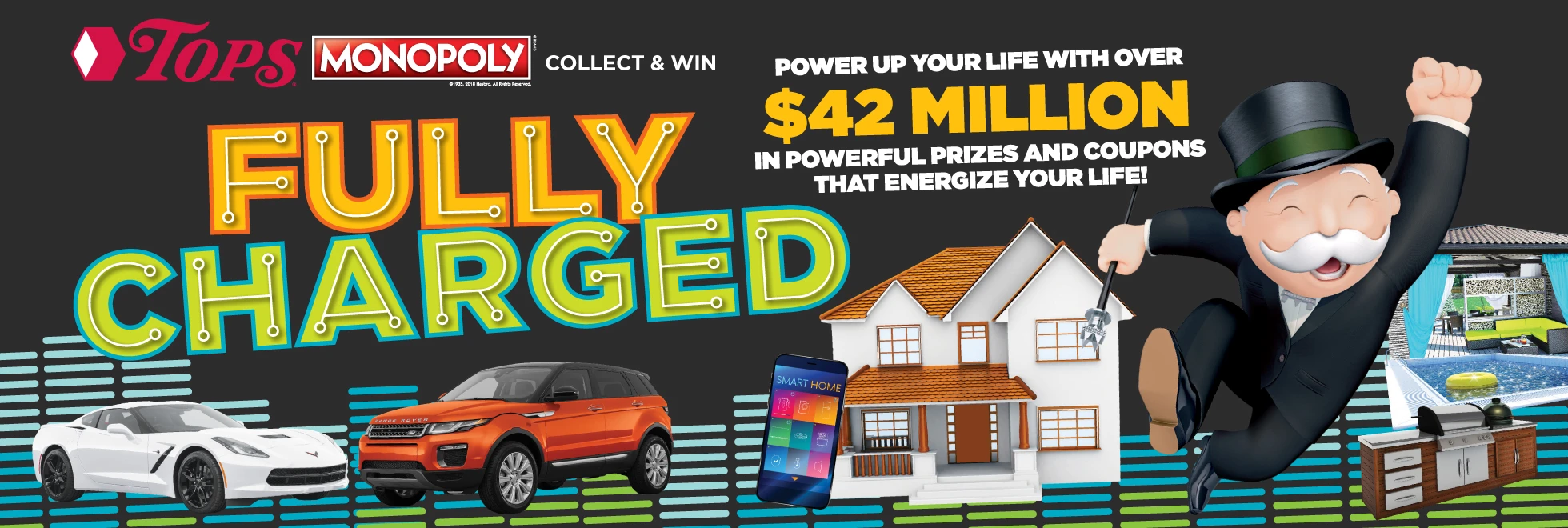 2018 Tops Monopoly Game is in full swing....Get Coupons, Win Prizes and more!