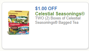 Target: Celestial Seasonings Tea Only $1.45!