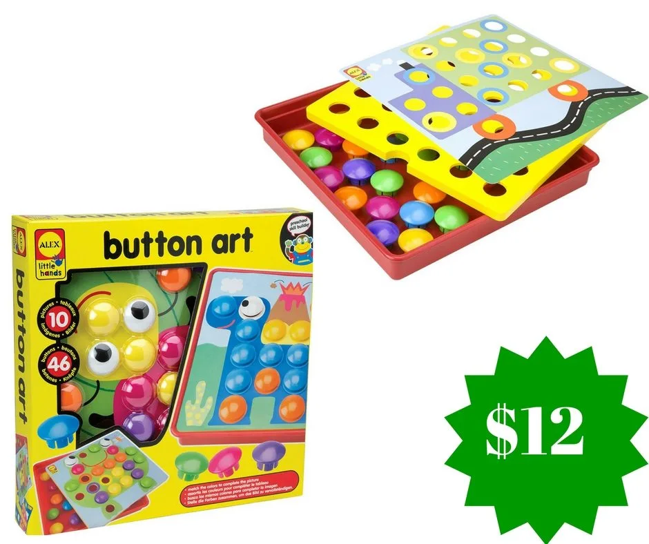 Amazon: ALEX Toys Little Hands Button Art Only $12 (Reg. $26.50) Amazon: ALEX Toys Little Hands Button Art Only $12 (Reg. $26.50)