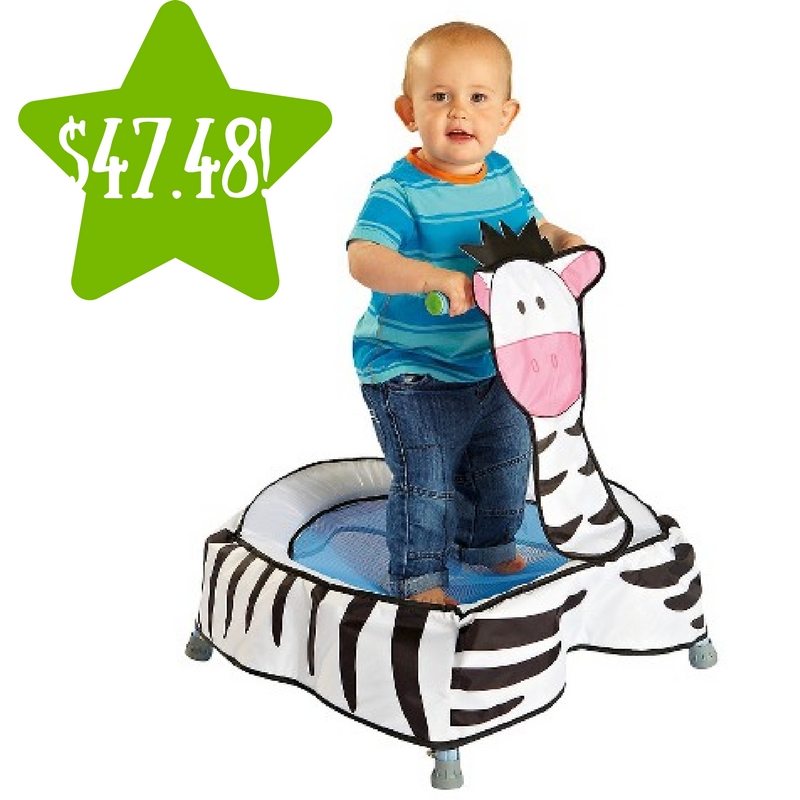 Target: Diggin Boing Boing Zebra Toddler Trampoline Only $47.48 (Reg. $95) 