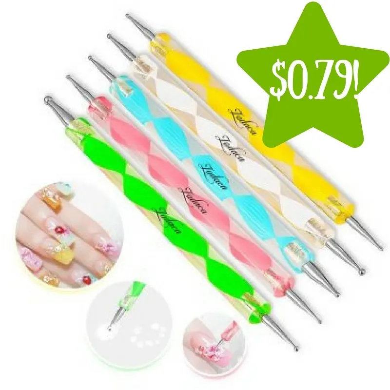 Walmart: Zodaca Nail Art 2-Way Dotting Pens Only $0.79 (Reg. $17)  Walmart: Zodaca Nail Art 2-Way Dotting Pens Only $0.79 (Reg. $17)