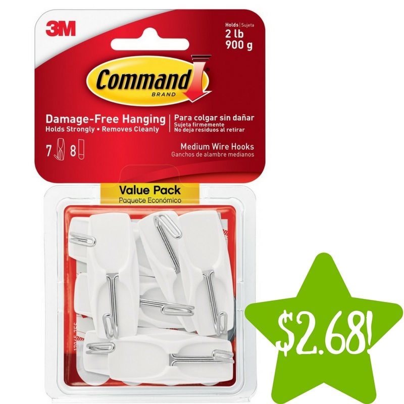 Target: Pack of 7 Command Medium Wire Toggle Hooks Only $2.68 (Reg. $9)