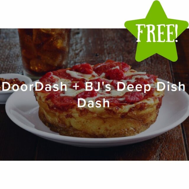 FREE BJ's Mini Deep Dish Pizza on April 5th