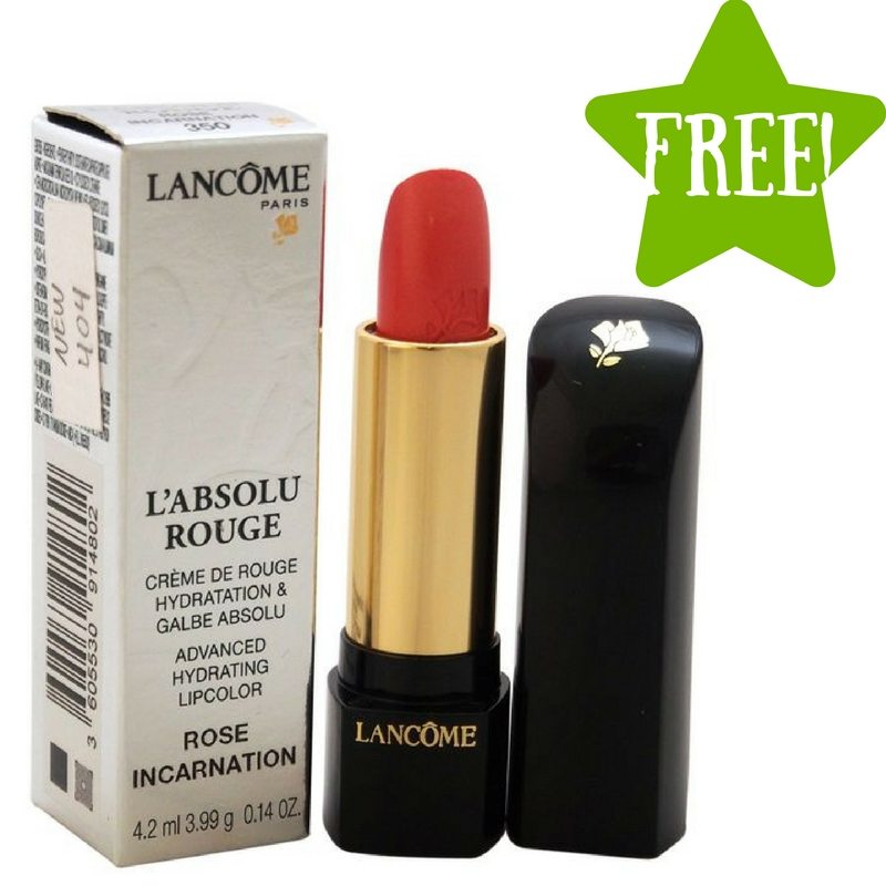FREE Lancome L'Absolu Longwear Lip Color Sample at Ulta
