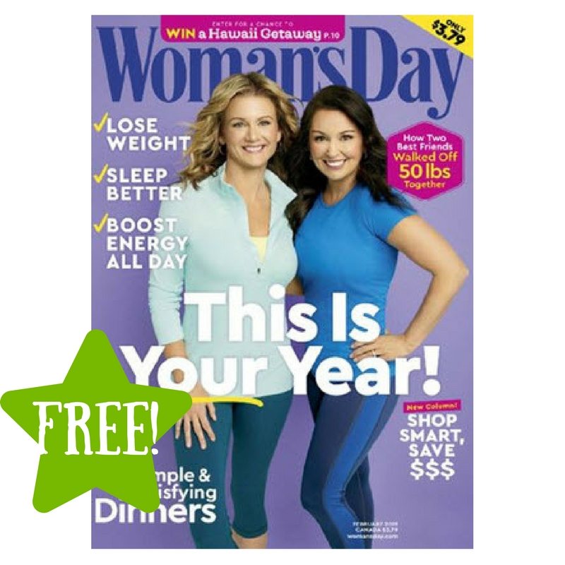 FREE Woman's Day Magazine Subscription