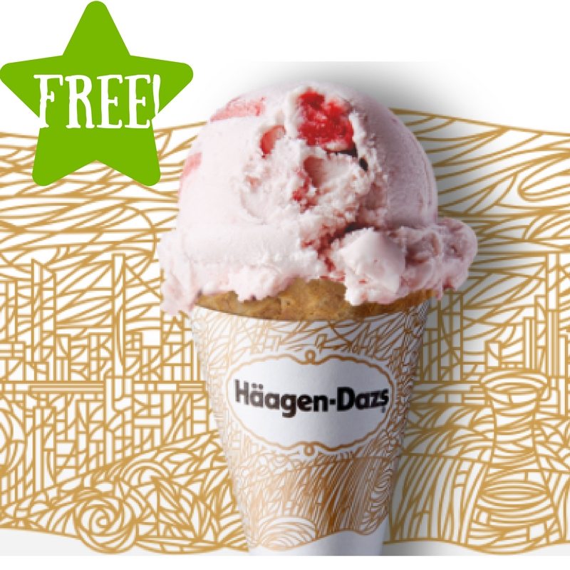 FREE Cone at Haagen-Dazs (May 8th Only)