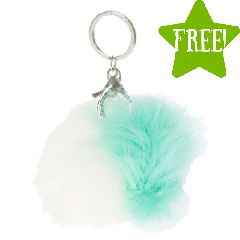 FREE Pom Keychain with the Justice App FREE Pom Keychain with the Justice App