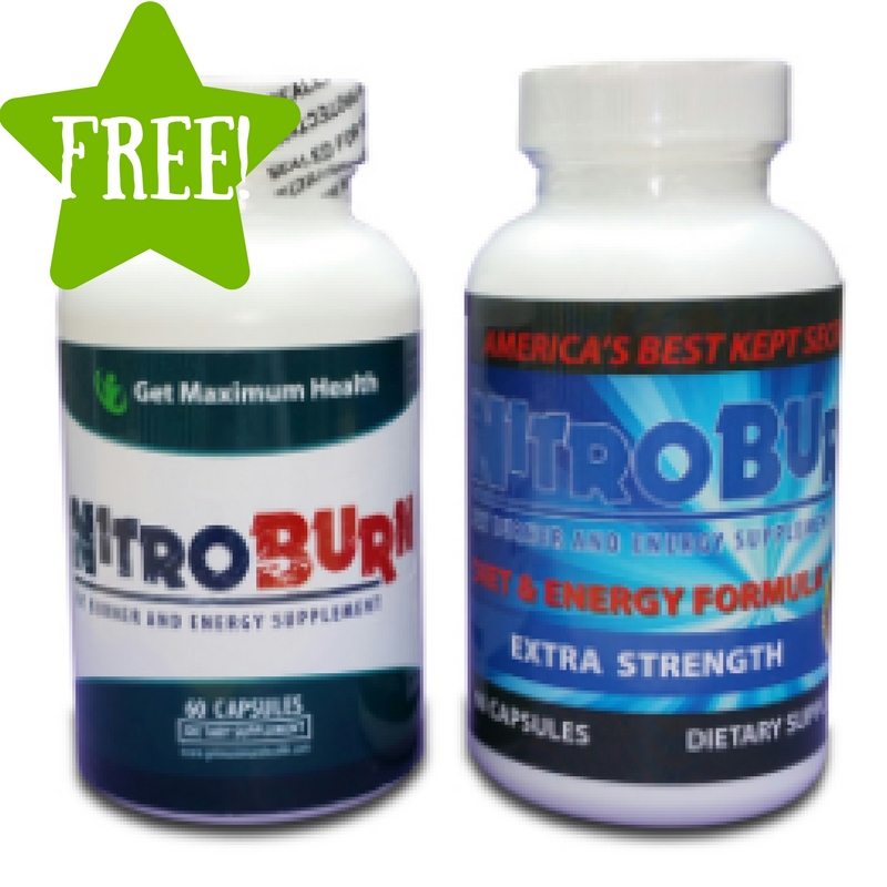 FREE NitroBurn Fat Burner & Energy Supplement Samples