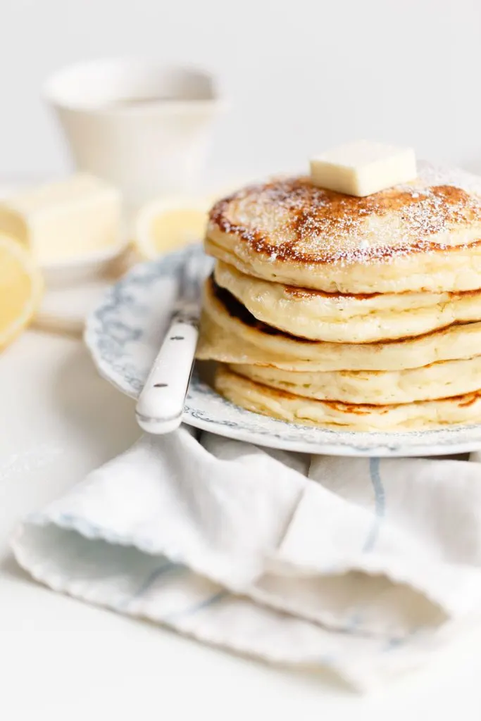 mothers day brunch lemon pancakes