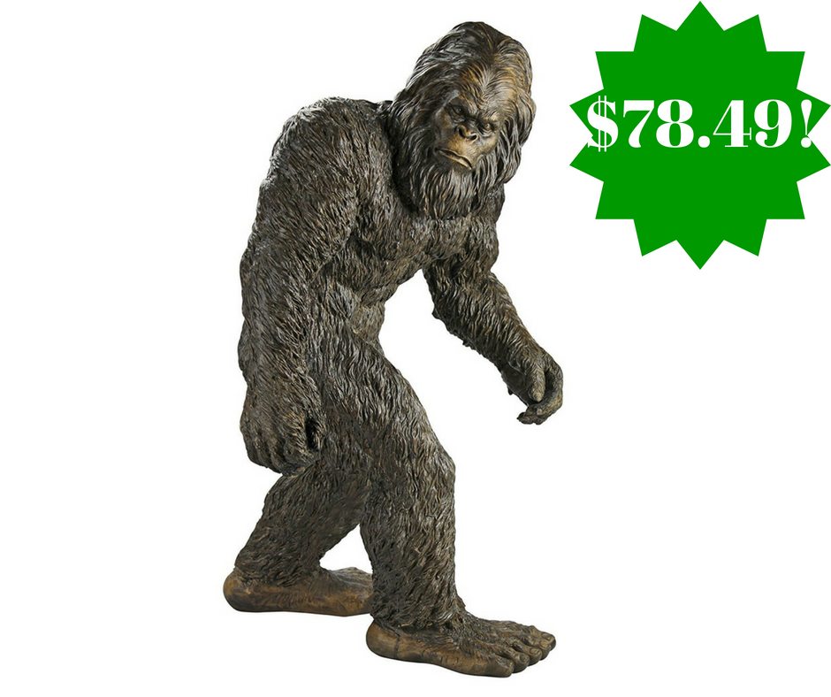 Amazon: Design Toscano Yeti the Bigfoot Garden Statue Only $78.49 Shipped (Reg. $162, Today Only) 