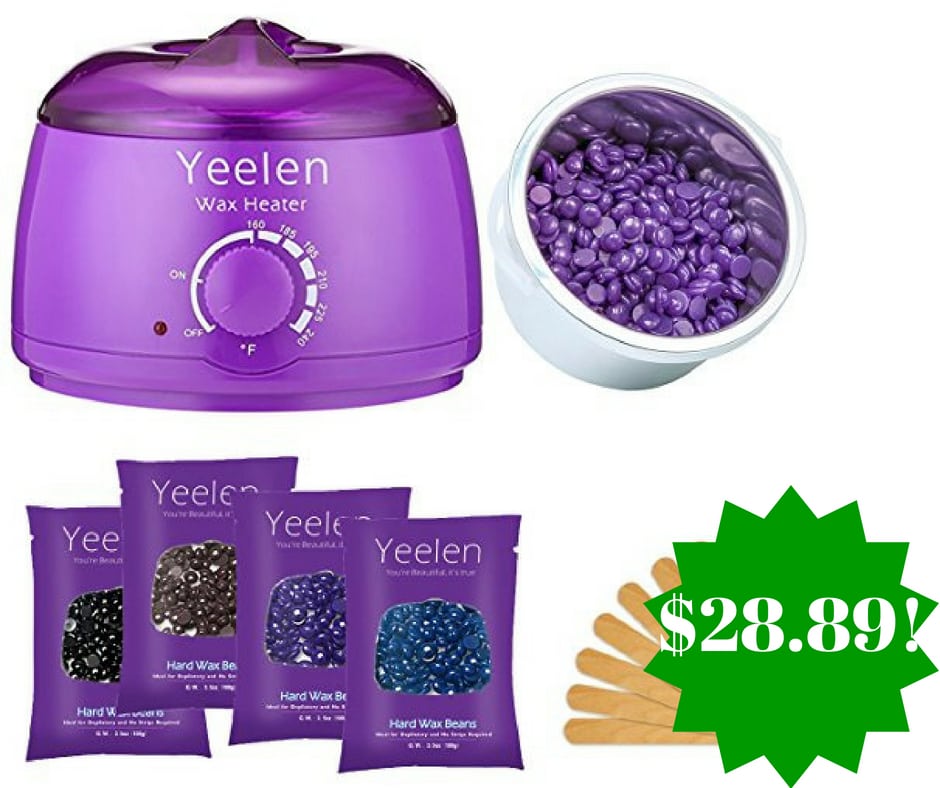 Amazon: Yeelen Hair Removal Hot Wax Kit Only $28.89 (Reg. $129) 