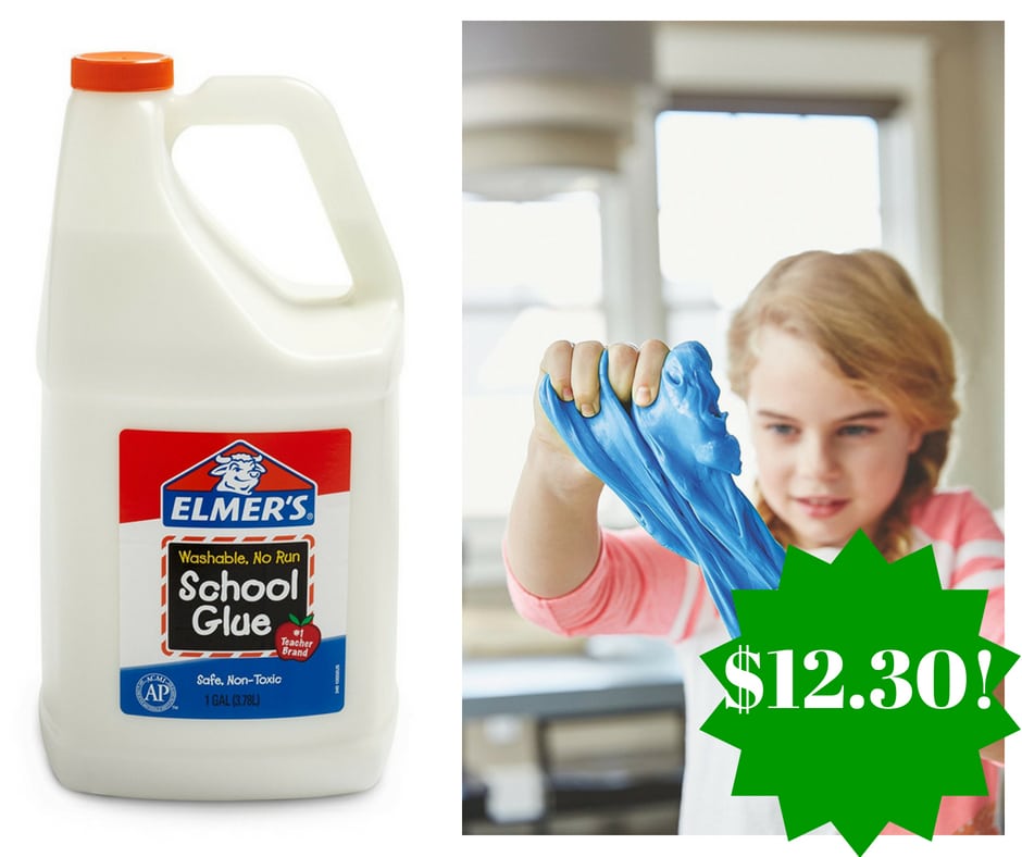 Amazon: Gallon of Elmer's Liquid School Glue Only $12.30 (Reg. $20.49)