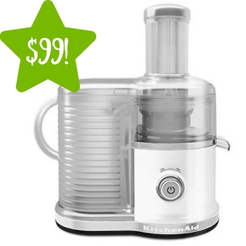 Walmart: KitchenAid Easy Clean Juicer Only $99 (Reg. $300) Walmart: KitchenAid Easy Clean Juicer Only $99 (Reg. $300)