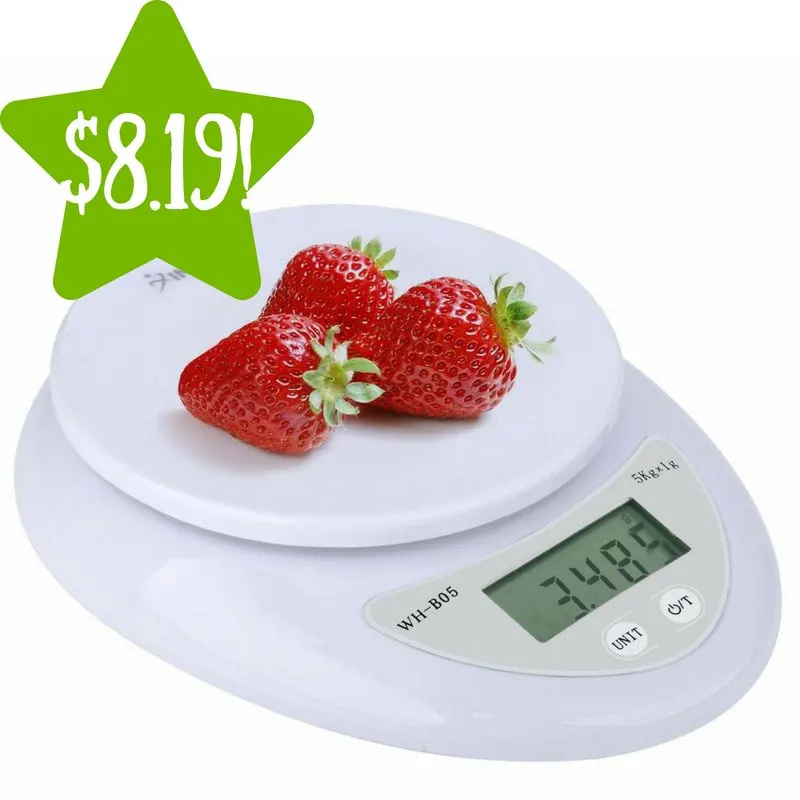 Walmart: Insten Digital Multifunction Kitchen Food Scale Only $8.19 (Reg. $19) Walmart: Insten Digital Multifunction Kitchen Food Scale Only $8.19 (Reg. $19)