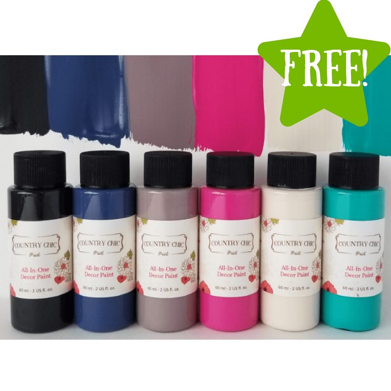 FREE Sample of Country Chic Paint
