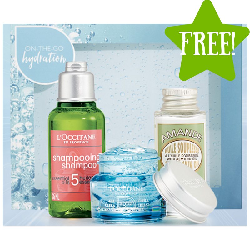 FREE On-the-Go Hydration Gift Set at L'Occitane