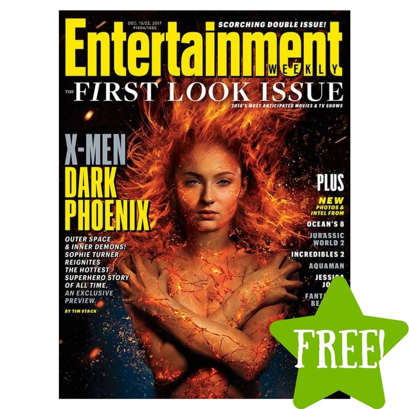 FREE Entertainment Weekly Magazine Subscription