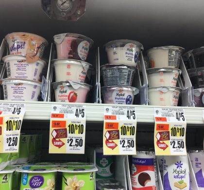 Unadvertised Deal: Try the new Yoplait Fruitside Yogurt for only $.50 at Tops Markets!!!